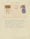 Südafrika: 1900/1950 (ca.), Collection Of Apprx. 150 Entires In Two Volumes On Written Up Pages, Off - Gebraucht