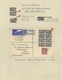 Delcampe - Südafrika: 1900/1950 (ca.), Collection Of Apprx. 150 Entires In Two Volumes On Written Up Pages, Off - Gebraucht