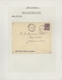 Delcampe - Südafrika: 1900/1950 (ca.), Collection Of Apprx. 150 Entires In Two Volumes On Written Up Pages, Off - Gebraucht