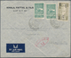 Delcampe - Syrien: 1917/1960 (ca.), Mainly 1940s/1950s, Holding Of Apprx. 390 Covers/cards, Mainly Commercial C - Syrien