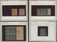 Syrien: 1920-80, Small Collection Of Errors And Varieties, Early Inverted Overprints, Shifted Colors - Syrien