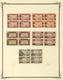 Delcampe - Syrien: 1942/1953, Specialised Mint Collection On Album Pages, Showing Blocks Of Four, Plate Blocks, - Syrien