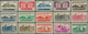 Delcampe - Syrien: 1949/1957, U/m Collection Of 16 IMPERFORATE Issues (=69 Stamps): Michel Nos. 586/16, 627/40, - Syrien