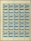 Syrien: 1950/1955, U/m Accumulation Of 1.000 Stamps (sheets/larger Units), All Showing CLEAR OFFSET - Syria