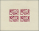 Syrien: 1955/1958 (ca.), Accumulation Of About 170 Imperforate SPECIAL MINIATURE SHEETS In Album Wit - Siria