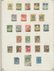 Delcampe - Thailand: 1883/1926, Collection On Six Old Album Pages, With Many Surcharged Issues. - Thailand