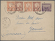 Delcampe - Tunesien: 1855/1930 (ca.), Unusual Accumulation With 16 Covers And Used Postal Stationeries With Man - Briefe U. Dokumente