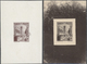 Tunesien: 1926, Definitives "Tunisian Views", Group Of Eleven Single Die Proofs Of Various Occurrenc - Briefe U. Dokumente