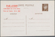 Tunesien: 1936/70 Accumulation With About 47 Postal Stationery Cards With Revaluation And Used And U - Briefe U. Dokumente