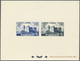 Delcampe - Tunesien: 1956, Definitves "Tourism" (Views O Tunisia), 50c. To 75fr., Set Of 17 Epreuve De Luxe And - Briefe U. Dokumente