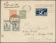 Uruguay: 1923/1926, Group Of Five Better Airmail Covers. - Uruguay