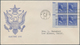 Delcampe - Vereinigte Staaten Von Amerika: 1941/1942: 116 Good FDC, Many Plate Blocks, All FDC Are With Borders - Briefe U. Dokumente