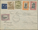 Alle Welt: 1860/1940 (ca.), Lot Of 47 Covers/cards/stationeries, Incl. Airmail, Ship Mail, Uprated S - Sammlungen (ohne Album)