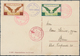 Alle Welt: 1863-1938, Eight Covers And Postcards From Great Britain (1863 Cover To Switzerland), Fra - Sammlungen (ohne Album)