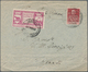 Alle Welt: 1863-1938, Eight Covers And Postcards From Great Britain (1863 Cover To Switzerland), Fra - Sammlungen (ohne Album)