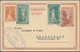 Alle Welt: 1873/1966 Small Holding Of About 110 Letters, Picture Postcards, Postal Stationery, While - Collections (without Album)