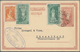 Alle Welt: 1873/1966 Small Holding Of About 110 Letters, Picture Postcards, Postal Stationery, While - Sammlungen (ohne Album)