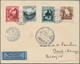 Alle Welt: 1880/1970 (ca.), Lot Of Apprx. 40 Entires, Incl. Australia Used Airlettersheets, Group Of - Collections (without Album)