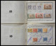 Delcampe - Alle Welt: Incredible Lot Of Ancient Approval Booklets From 1947, All Very Wellfilled, Offered Intac - Colecciones (sin álbumes)