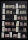 Delcampe - Alle Welt: Stockbook With Mint Hinged And Used Classic Material Of Various Countries, Including Much - Collections (sans Albums)