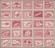 Südamerika: 1867/1960 (ca.), Accumulation With Main Part From CHILE Incl. Many Better Stamps And Com - America (Other)