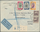 Asien: 1929/90 (ca.), Apprx. 194 Covers And Stationery (inc. Uprates) In Two Cover Albums, Inc. Chin - Sonstige - Asien