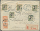 Delcampe - Französische Kolonien: 1900/1940 (ca.), More Than 180 Letters And Cards Of The French Colonies In As - Sonstige & Ohne Zuordnung