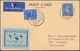 Ballonpost: 1900/1965 (ca.), Lot Of Approx. 131 Covers And Cards, Incl. Picture Postcards, Attractiv - Airships