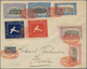 Flugpost Übersee: 1912/1948, Partie Mit Ca. 30 Flugpostbriefen Mit Einigen Besseren Flügen Und Inter - Other & Unclassified