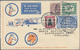 Flugpost Übersee: 1932/1939, Group Of Five Airmail Cover (incl. Four 1st Flights): Capetown 27.1.32 - Other & Unclassified