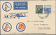 Flugpost Übersee: 1932/1939, Group Of Five Airmail Cover (incl. Four 1st Flights): Capetown 27.1.32 - Other & Unclassified