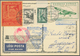 Flugpost Alle Welt: 1918/1954, Mainly Before 1945, Collection Of More Than 340 Airmail Cover/cards, - Sonstige & Ohne Zuordnung