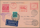 Flugpost Alle Welt: 1918/1954, Mainly Before 1945, Collection Of More Than 340 Airmail Cover/cards, - Sonstige & Ohne Zuordnung