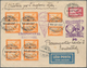 Delcampe - Flugpost Alle Welt: 1918/1954, Mainly Before 1945, Collection Of More Than 340 Airmail Cover/cards, - Sonstige & Ohne Zuordnung