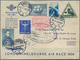 Delcampe - Flugpost Alle Welt: 1918/1954, Mainly Before 1945, Collection Of More Than 340 Airmail Cover/cards, - Sonstige & Ohne Zuordnung