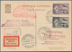 Delcampe - Flugpost Alle Welt: 1918/1954, Mainly Before 1945, Collection Of More Than 340 Airmail Cover/cards, - Sonstige & Ohne Zuordnung