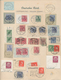 Schiffspost Alle Welt: 1847/1939, Lot Of Four Entires And Several Stamps On Piece, Comprising Three - Other & Unclassified