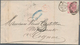 Thematik: Firmenlochung / Perfins: 1870/1871, Great Britain, Perfins"C.DEVAUX&CO LONDON", Group Of 2 - Ohne Zuordnung