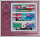 Thematik: Flaggen / Flags: 1983, COOK ISLANDS: Flags Of Great Britain, New Zealand, Cook Islands, Ra - Other & Unclassified