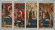 Thematik: Malerei, Maler / Painting, Painters: 1979, NIUE: Christmas Complete Set Of Five Miniature - Otros & Sin Clasificación