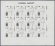 Thematik: Olympische Spiele / Olympic Games: 1968, Fujeira. Progressive Proofs Set Of Sheets For The - Sonstige & Ohne Zuordnung