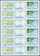 Delcampe - Thematik: Olympische Spiele / Olympic Games: 1990, Cook Islands. Progressive Proofs Set Of Sheets Fo - Sonstige & Ohne Zuordnung