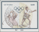 Delcampe - Thematik: Olympische Spiele / Olympic Games: 1993, Guyana. Complete Set Of 5 Times 2 GOLD And SILVER - Altri & Non Classificati