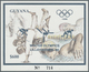 Thematik: Olympische Spiele / Olympic Games: 1993, Guyana. Set Of 100 GOLD Souvenir Sheets And 100 S - Sonstige & Ohne Zuordnung