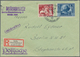 Delcampe - Thematik: Philatelie - Tag Der Briefmarke / Stamp Days: 1936/1943, III.Reich, Partie Von Ca. 86 Brie - Stamp's Day