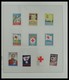 Delcampe - Thematik: Rotes Kreuz / Red Cross: Beautiful Lot Red Cross Cinderellas In Album. Lot Contains Very M - Rotes Kreuz