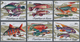 Thematik: Tiere-Fische / Animals-fishes: 1971, GUINEA: Fishes Complete Set Of Twelve In A Lot With 9 - Fische