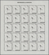 Delcampe - Thematik: Tiere-Schmetterlinge / Animals-butterflies: 1968, Burundi. Progressive Proofs Set Of Sheet - Schmetterlinge