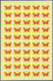 Thematik: Tiere-Schmetterlinge / Animals-butterflies: 1980, Iraq. Progressive Proofs Set Of Sheets F - Schmetterlinge