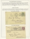 Belgien: 1870/1970 (ca.), Postmarks Of Belgium, Specialised Collection Of Apprx. 180 Stamps And Near - Sammlungen